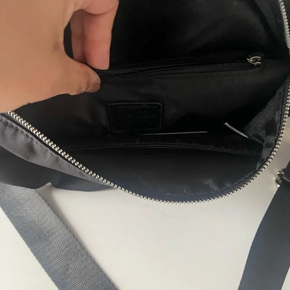 Very minimal use!!!! Prada Black Belt Bag with Signature Triangle Logo. - Picture 7 of 7
